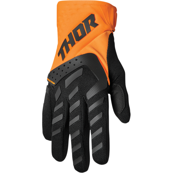 Thor Youth Spectrum Gloves Glove Spctrm Yt Or/Bk Lg 3332-1616