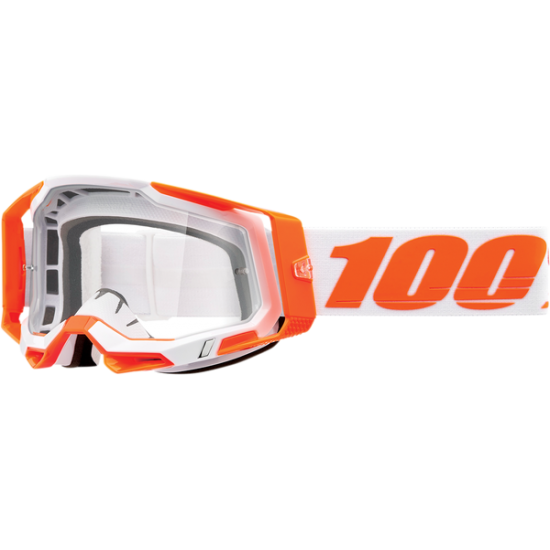 100% Racecraft 2 Goggles GOG RC2 OR CLR