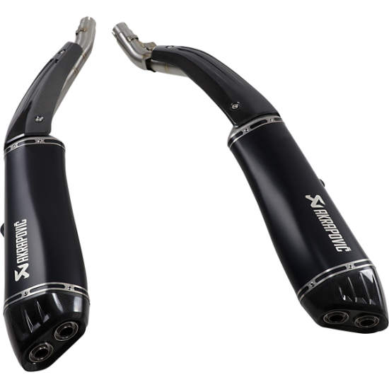 Akrapovic Slip-On Serie Schalldämpfer Mufflers Bk Ti/Cf K1600B S-B16So3-Hraatbl