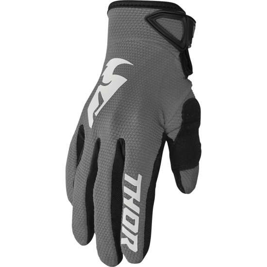 Thor Sector Gloves Glove Sector Gray Xs 3330-7273