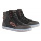 Alpinestars J-6 Wp Canvas Riding Shoes J-6 Wp Bk/Gy/Bl 9.5