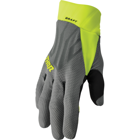 Thor Draft Handschuhe Glove Draft Gray/Acid Xs 3330-6812