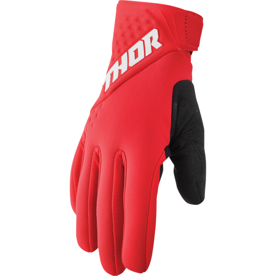 Thor Spectrum Cold Weather Gloves Glove Spect Cold Rd/Wh Xs 3330-6758